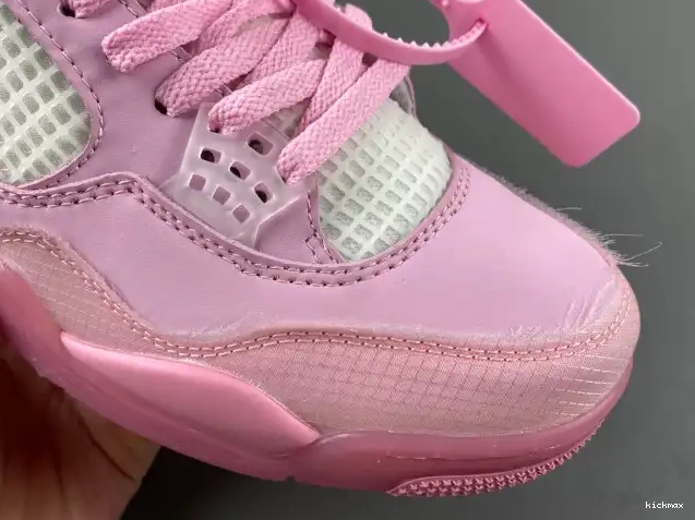 Cheap JORDAN OFF-WHITE X 4 PINK 0525